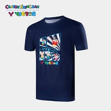 VICTOR X CRAYON SHINCHAN JUNIOR BADMINTON SHIRT T-404JRCSB