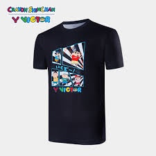 VICTOR X CRAYON SHINCHAN JUNIOR BADMINTON SHIRT T-404JRCSC