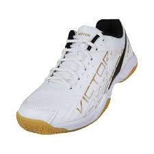 VICTOR A170 AC BADMINTON SHOES  (BRIGHT WHITE/BLACK)