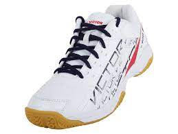 VICTOR A170 AD BADMINTON SHOES  (BRIGHT WHITE/HIGH RISK RED)