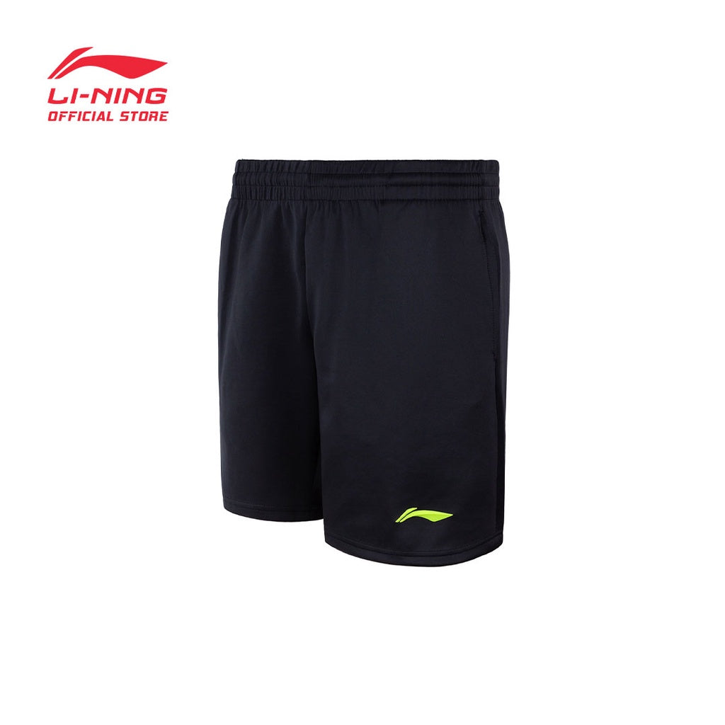 LINING MEN'S SHORT (BLACK/LIME) AKSM519-2