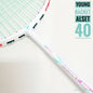 YOUNG ALSET 40 (WHITE) 5U BADMINTON RACQUET