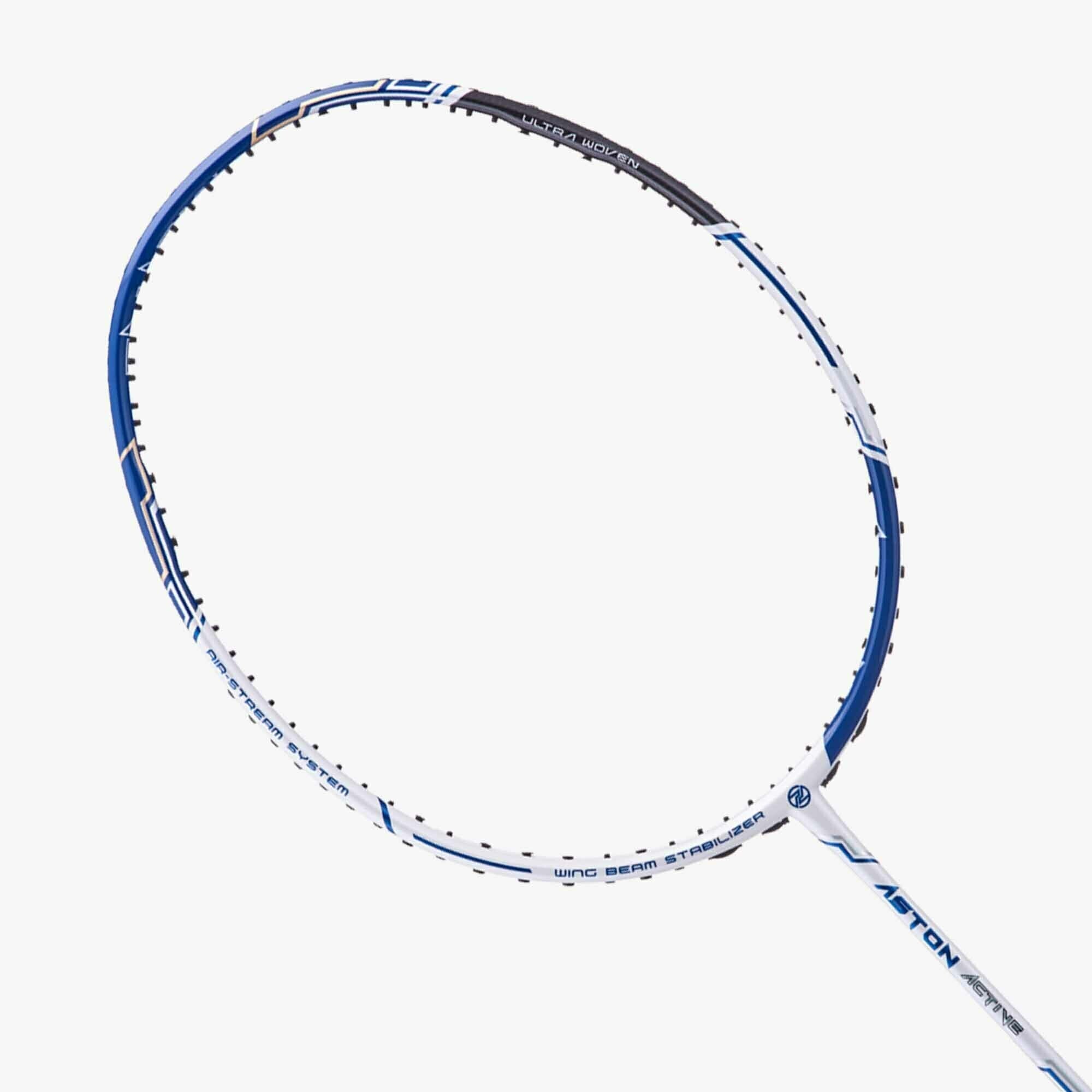 Active Racquets PROTECH ASTON ACTIVE 4U (WHITE/BLUE) BADMINTON RACQUET – PRO BADMINTON ...
