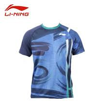 LINING BADMINTON SHIRT (DARK NAVY) ATSR341-1