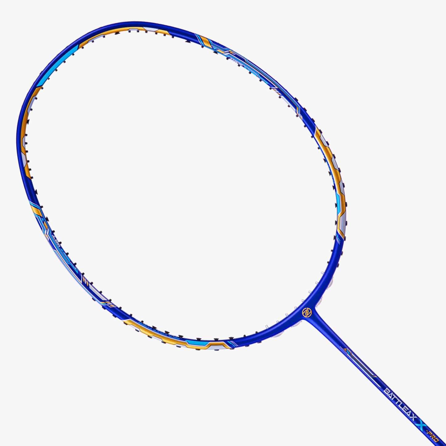 PROTECH BATTLEAX X-PRO 4U (BLUE/GOLD) BADMINTON RACQUET