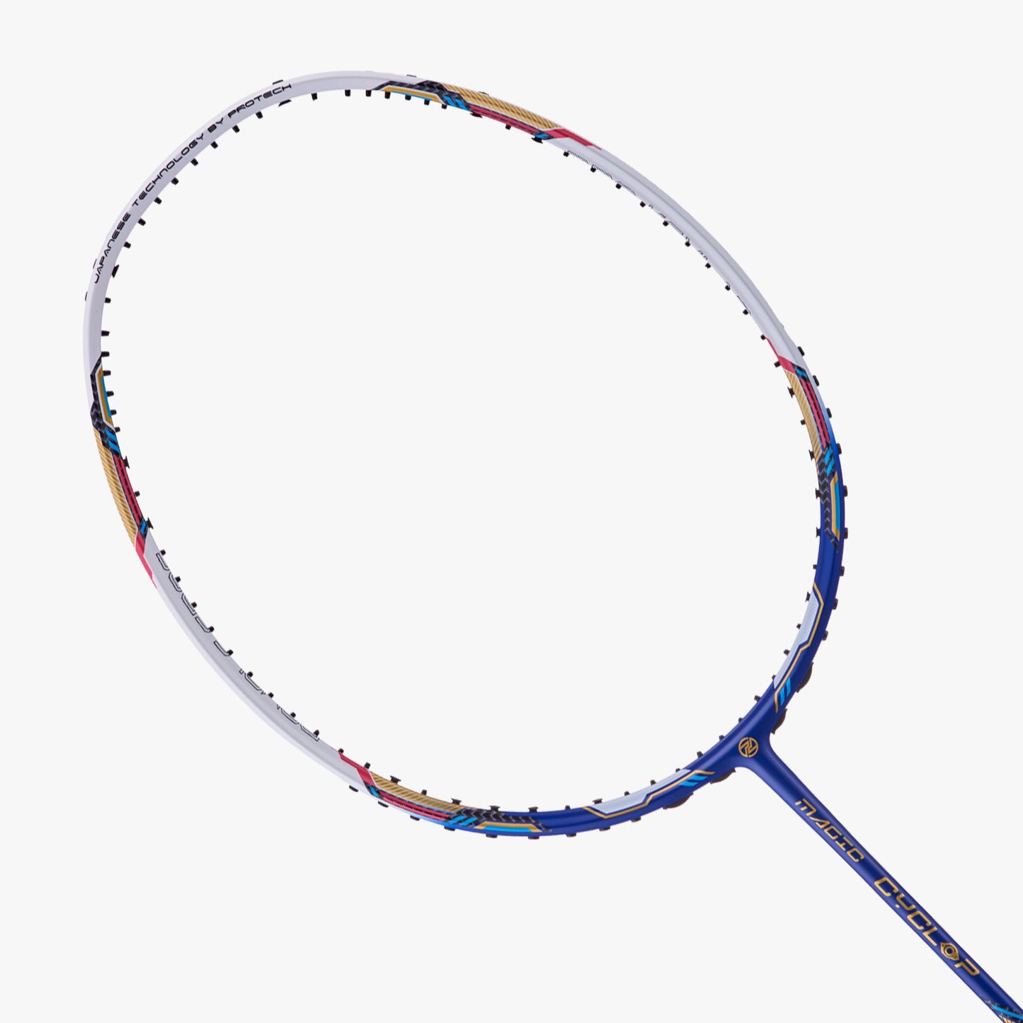 PROTECH MAGIC CYCLOP 3U (BLUE/WHITE) BADMINTON RACQUET