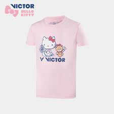 VICTOR X HELLO KITTY JUNIOR BADMINTON SHIRT T-KT203JRI