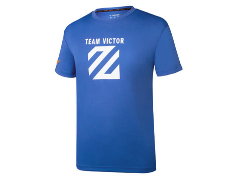 VICTOR X LZJ T-SHIRT BLUE  LZJ301F