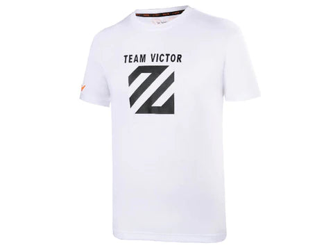 VICTOR X LZJ T-SHIRT WHITE T-LZJ301A