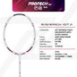 PROTECH MAVERICK IOTA 3U (WHITE/RED) BADMINTON RACQUET