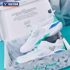 VICTOR TAI TZU YING TRIBUTE COLLECTION P9200TTYNL AR BADMINTON SHOES (WHITE/TEAL)