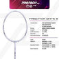 PROTECH PREDATOR WHITE 8 4U (WHITE) BADMINTON RACQUET