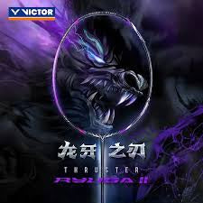 VICTOR THRUSTER RYUGA II (DARK VIOLET) (TK-RYUGA II/J) BADMINTON RACQUET