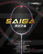 PROTECH SAIGA RX76 4U (RED/WHITE) BADMINTON RACQUET