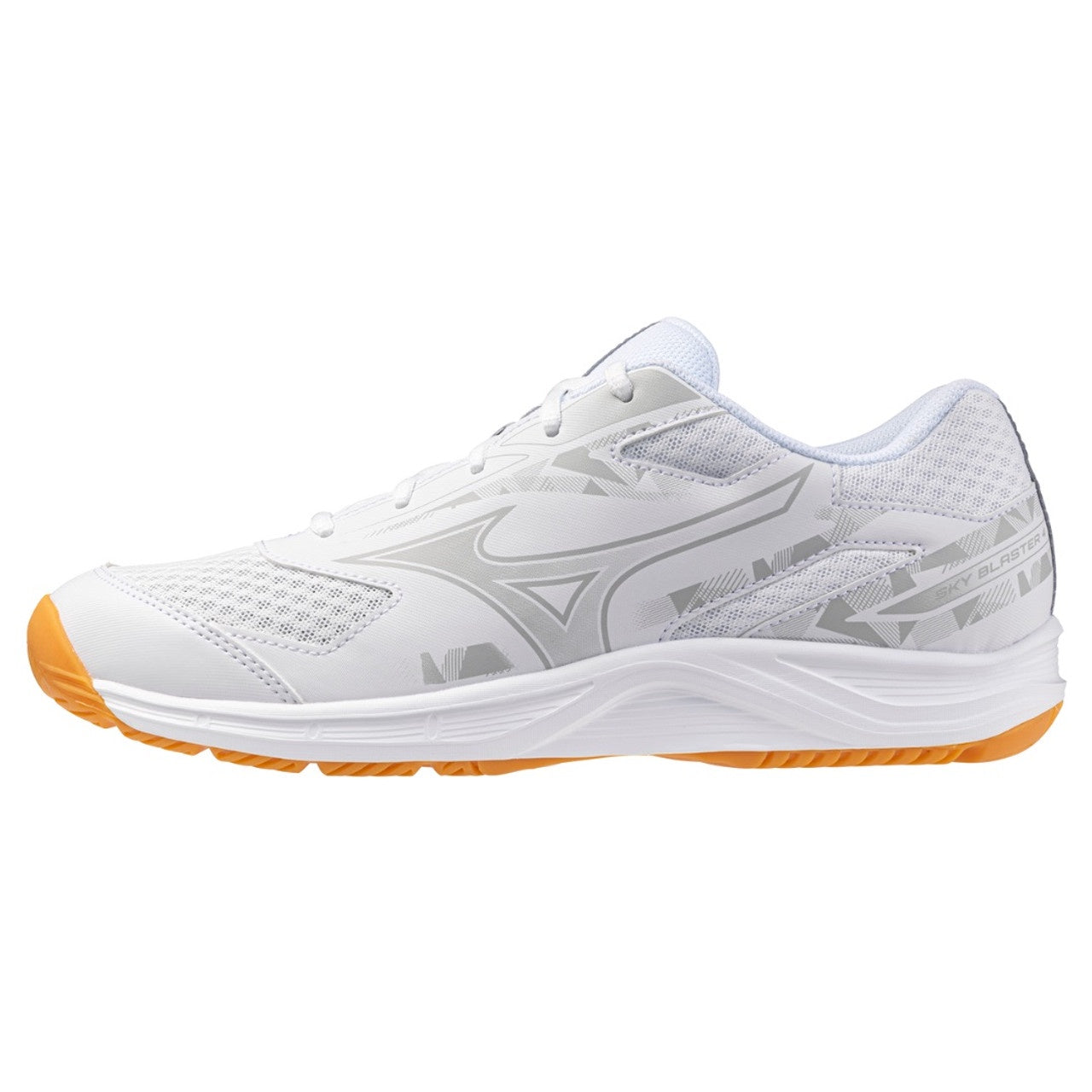 MIZUNO SKY BLASTER 4 71GA253310 BADMINTON SHOES (WHITE/HARBOR MIST)