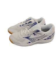 MIZUNO SKY BLASTER 4 (U) 71GA253311 BADMINTON SHOES (WHITE/SURF THE WEB)