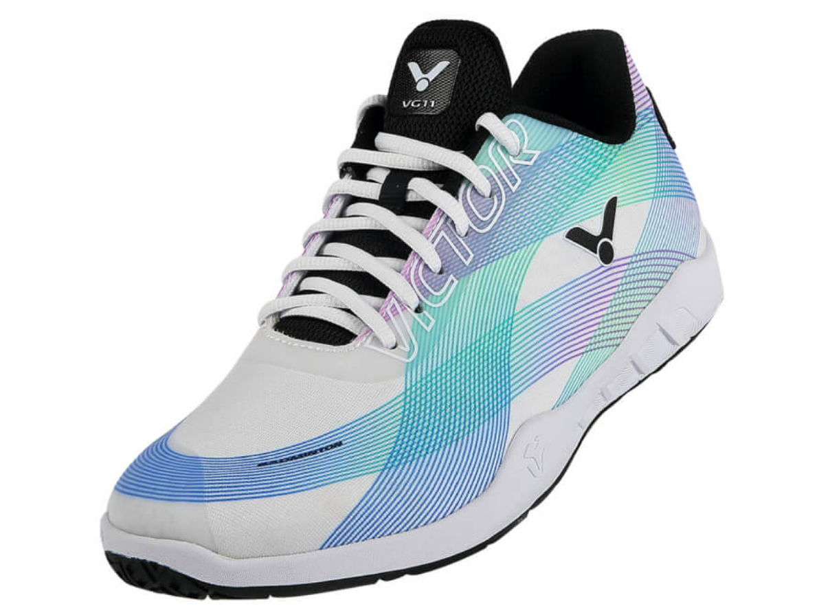 VICTOR VG11 (A) BADMINTON SHOES (BRILLIANT WHITE)