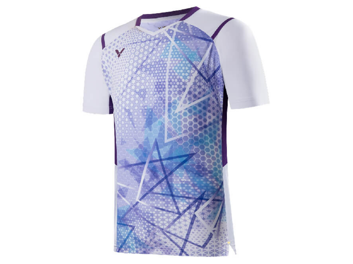 VICTOR X TAI TZU YING TOURNAMENT T-40001J BADMINTON SHIRT (PURPLE)