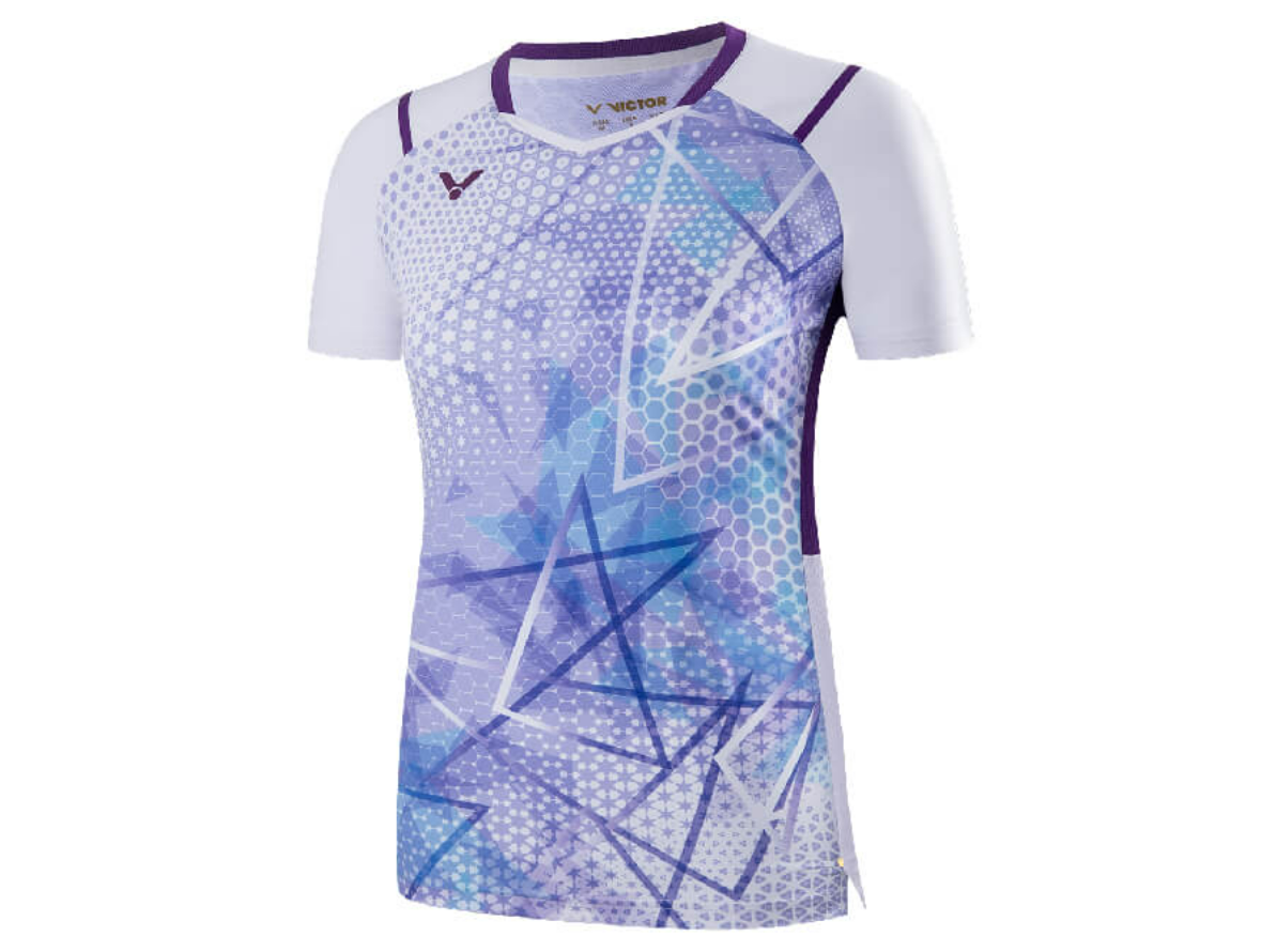 VICTOR X TAI TZU YING TOURNAMENT T-41001J BADMINTON SHIRT WOMAN (WHITE)