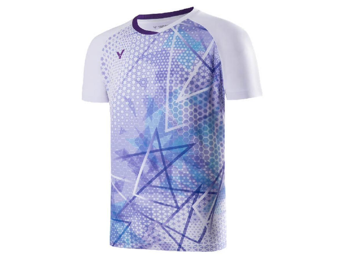 VICTOR X TAI TZU YING T-40001TDJ BADMINTON SHIRT (PURPLE)