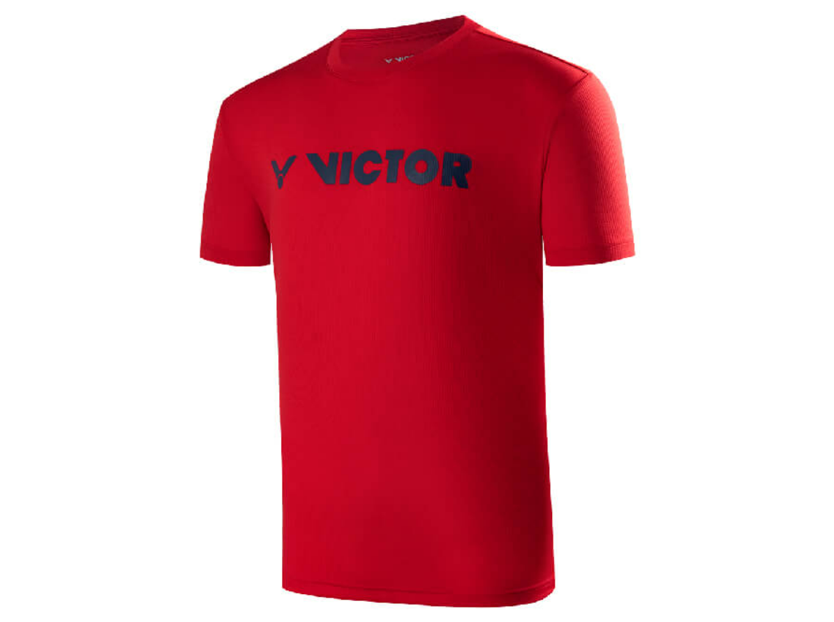 VICTOR T-40050D BADMINTON SHIRT (RED)