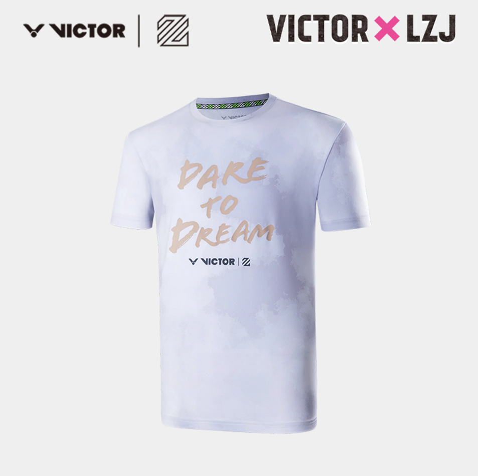 VICTOR X LEE ZI JIA T-LZJ353H BADMINTON SHIRT (GREY)