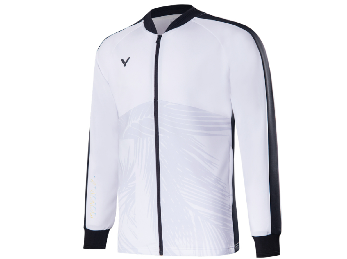 VICTOR J-35600A JACKET (WHITE/ BLACK)