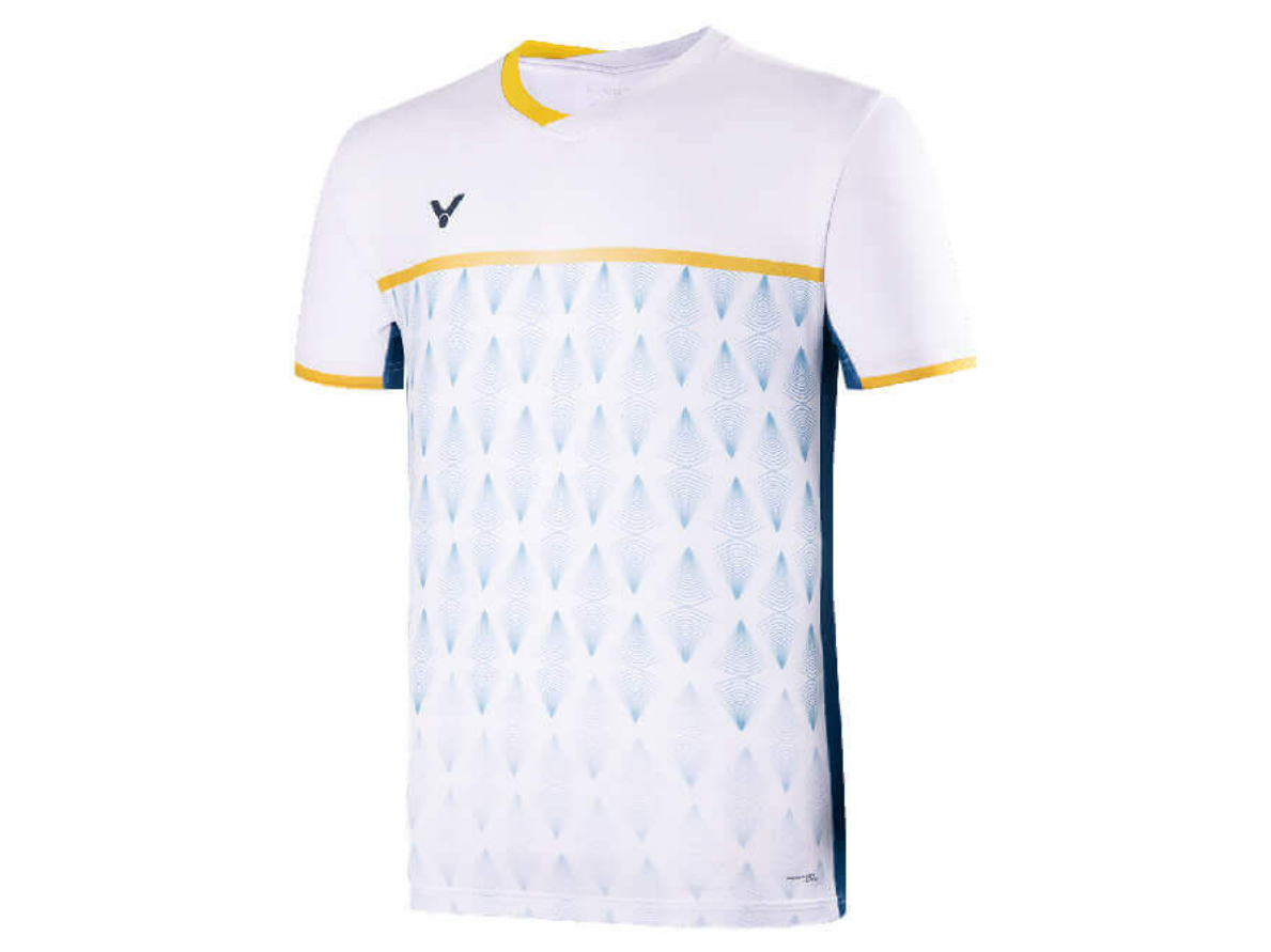 VICTOR 55TH ANNIVERSARY T-5501A TOURNAMENT EDITION BADMINTON SHIRT (WHITE)