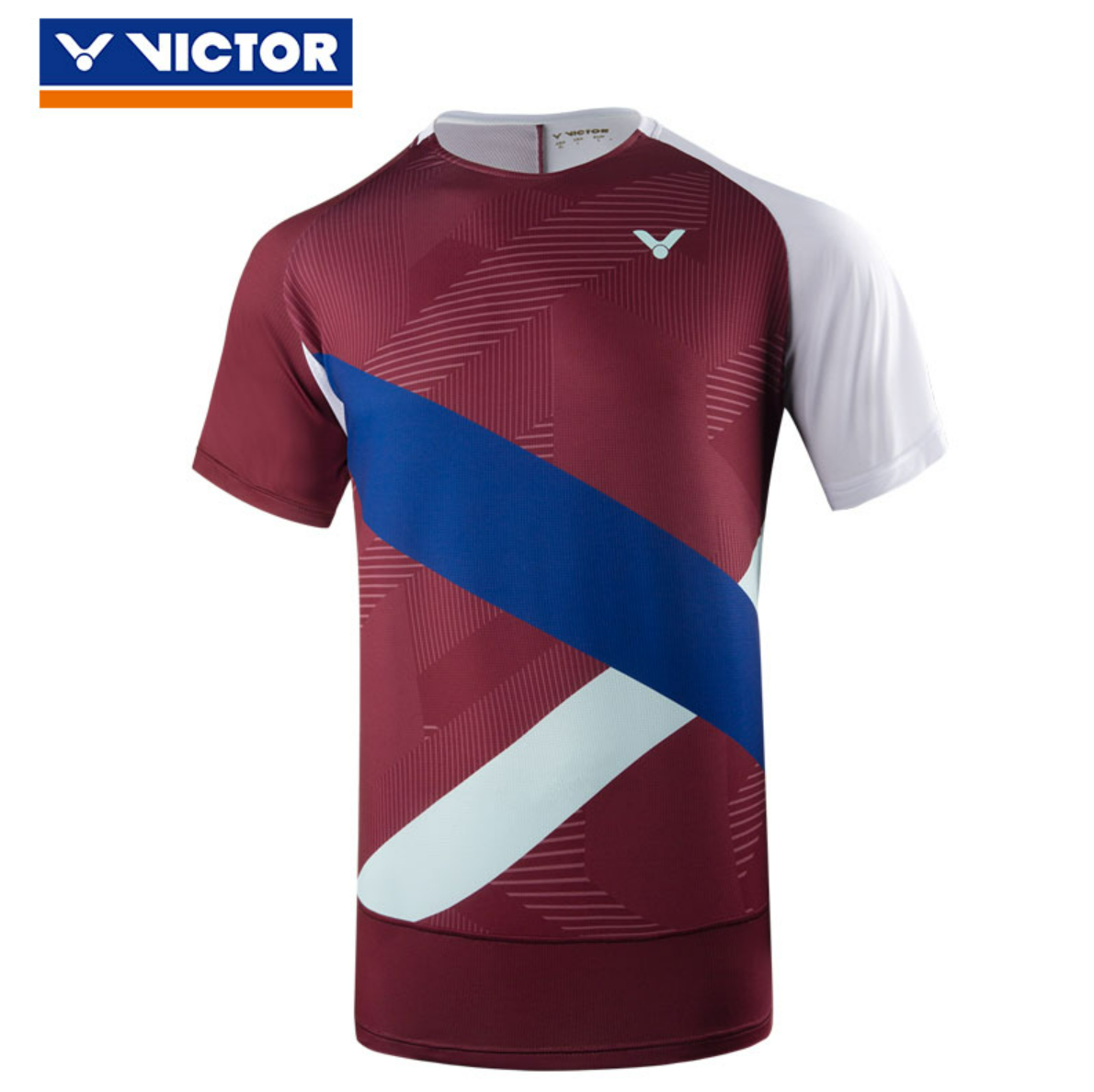 VICTOR TOURNAMENT SERIES T-90059D JERSEY BADMINTON SHIRT (RED)