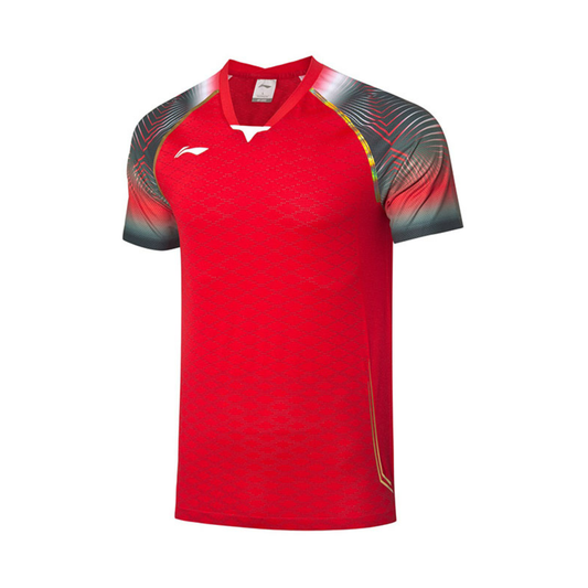 LINING TOURNAMENT BADMINTON JERSEY AAYQ303-1 (RED)