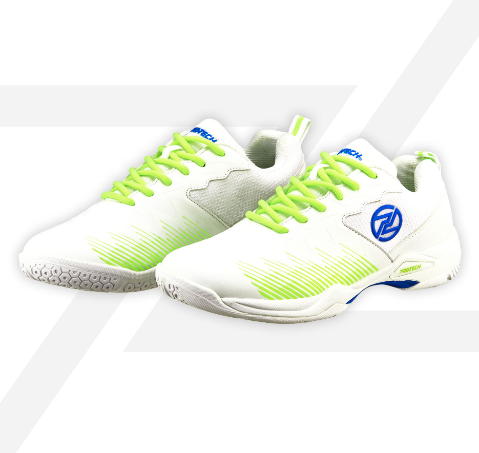 PROTECH PREDATOR BADMINTON SHOES (WHITE)