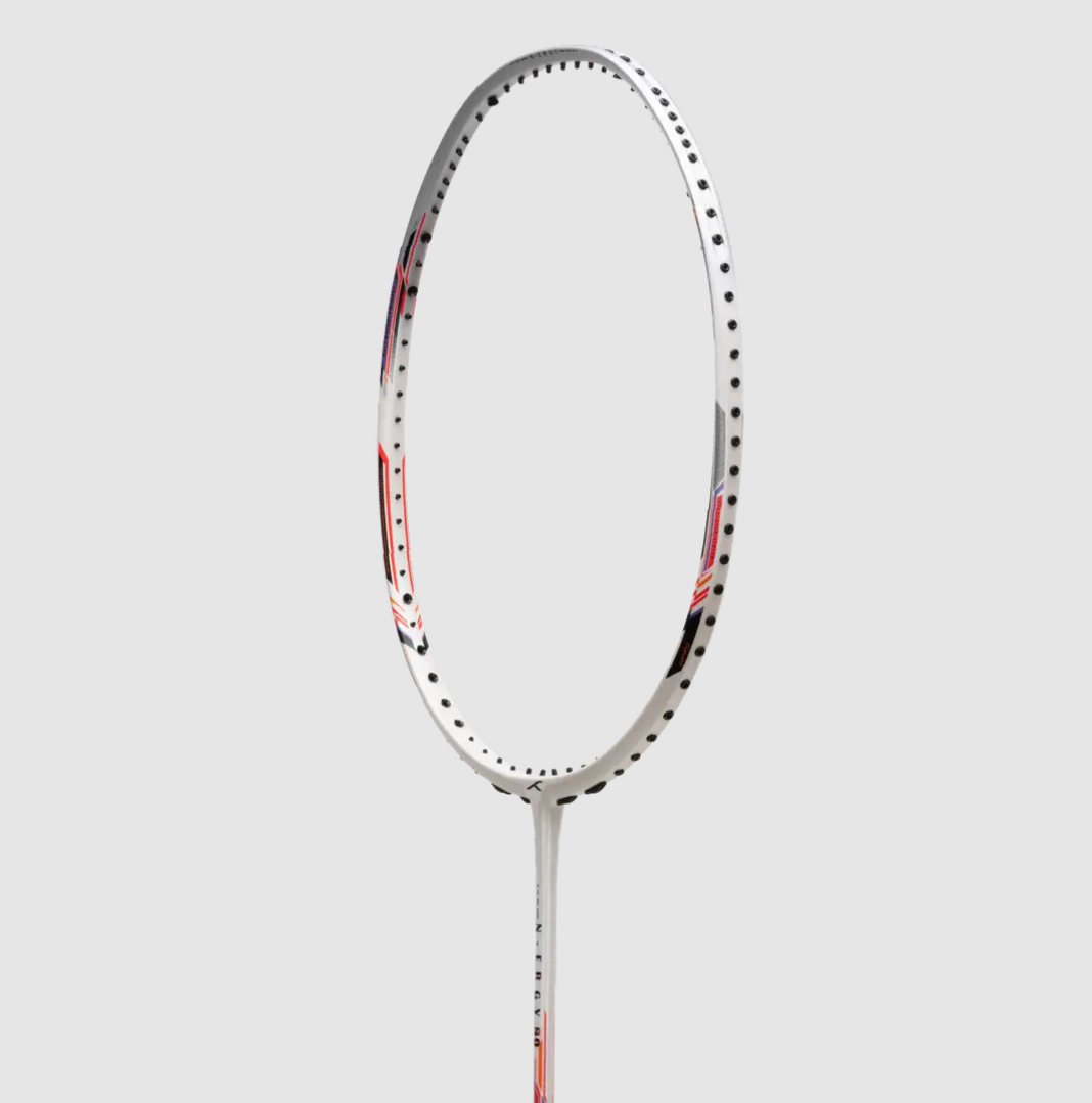 HUNDRED N-ERGY 80 (WHITE/SILVER) (HBRX-2U032-4) BADMINTON RACQUET