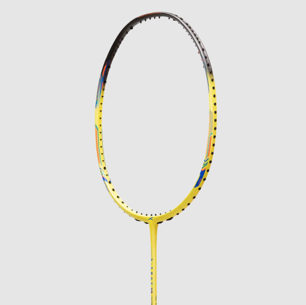 HUNDRED N-ERGY 80 (LIME/DK GREY) (HBRX-2U032-2) BADMINTON RACQUET