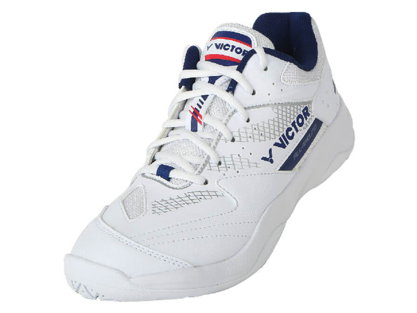 VICTOR A301 (AB) BADMINTON SHOES (WHITE/TRUE BLUE)