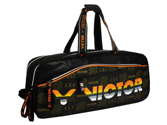 VICTOR X LEE ZII JIA RECTANGULAR BADMINTON RACQUET BAG (BR9611LZJ C) (BLACK)