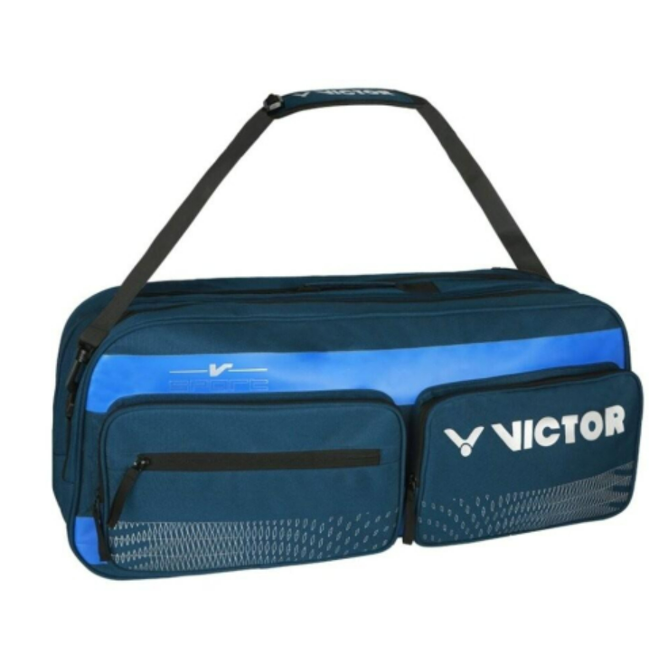 VICTOR RECTANGULAR RACQUET BAG BR2601 (BLUEPRINT / BLACK)