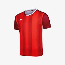 VICTOR DENMARK NATIONAL TEAM SHIRT UNISEX (T-50000TD D) CHILI RED