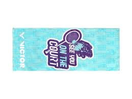 VICTOR SPORT TOWEL "'SEE YOU ON THE COURT' TW2010M