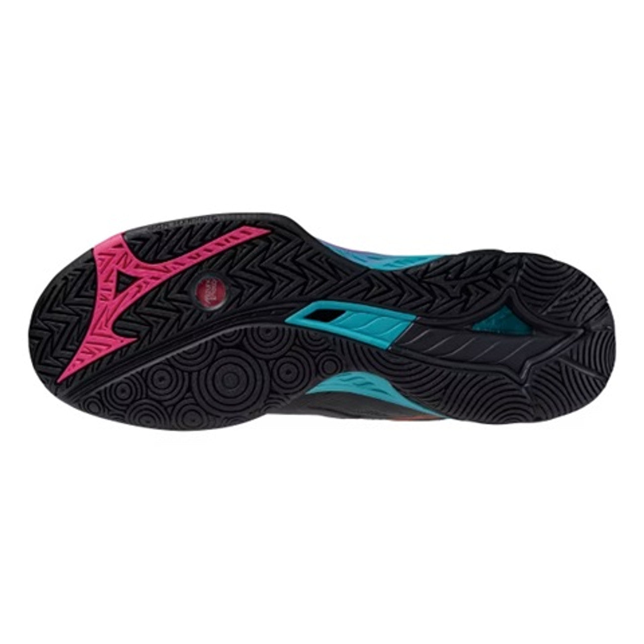 MIZUNO WAVE FANG 2 71GA231337 BADMINTON SHOES (SALUTE/HIBISCUS/PEACOCK BLUE)