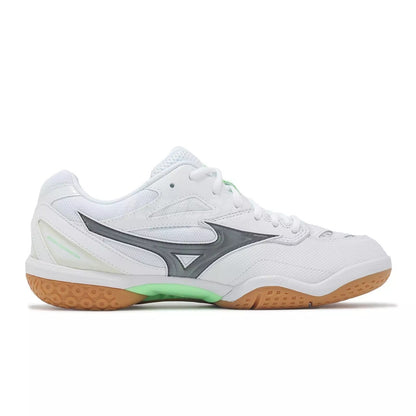 MIZUNO WAVE FANG PRO 71GA210071 BADMINTON SHOES (WHITE/INDIA INK/NEO MINT)