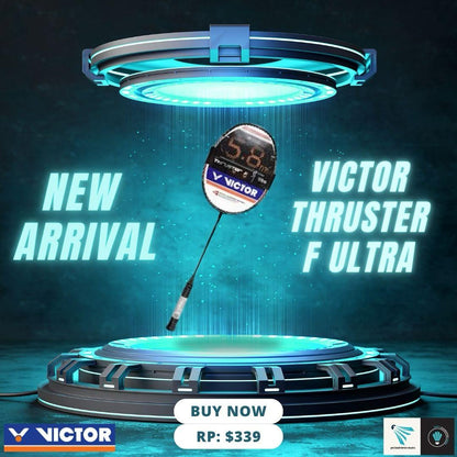 VICTOR THRUSTER F ULTRA (TK-F ULTRA) (MOONLESS NIGHT) (3U/4U) BADMINTON RACQUET