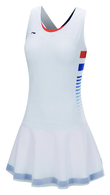 LI-NING DRESS WHITE ASKQ116-1