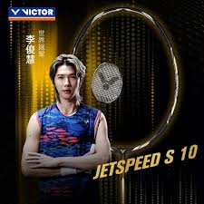 VICTOR RACQUET JETSPEED S10 BLACK/GOLD LIMITED EDITION
